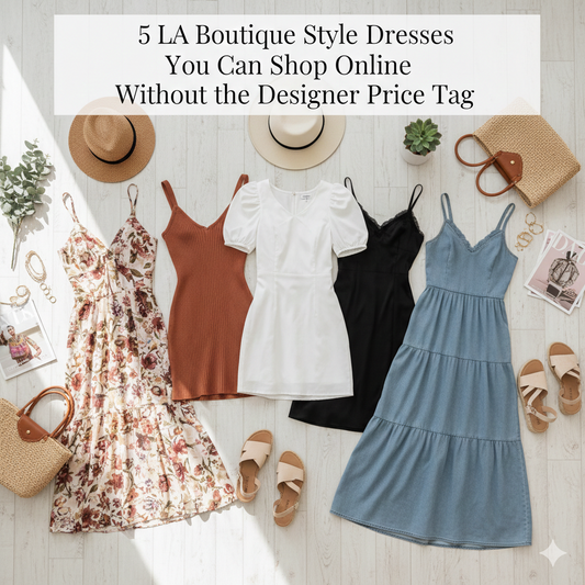 5 LA Boutique Style Dresses You Can Shop Online Without the Designer Price Tag