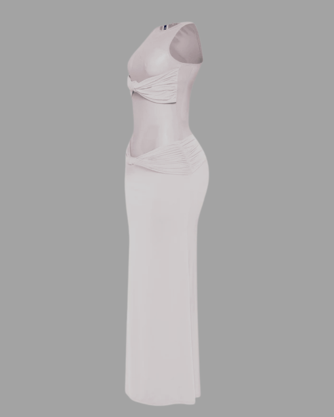 Mesh Contrast Rube Maxi Dress