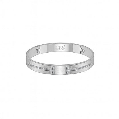 BG107W B.Tiff Pavé Harmony Bangle Bracelet