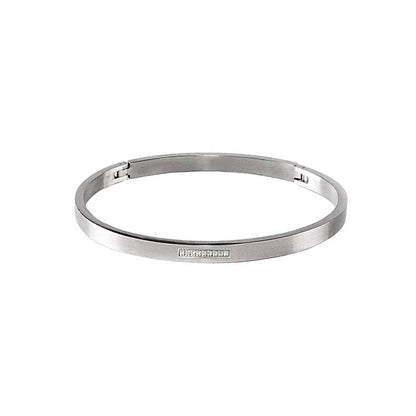 BG309W B.Tiff 9-Stone Pave Bangle Bracelet