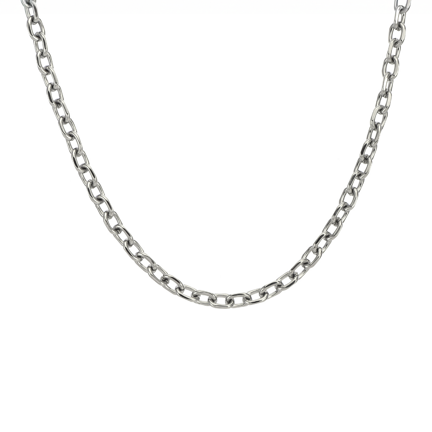 C007W B.Tiff Cable Link Chain Necklace/ 5mm