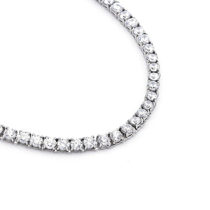 C103W B.Tiff Tennis Necklace/ 3mm