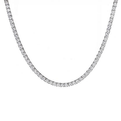 C103W B.Tiff Tennis Necklace/ 3mm