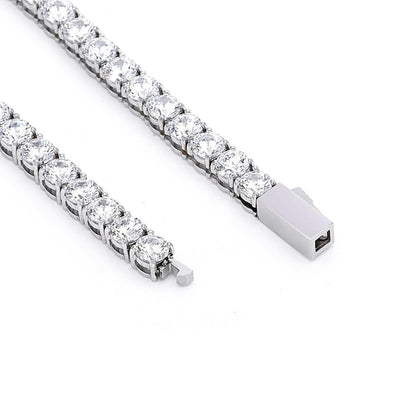 C105W B.Tiff Tennis Necklace/ 5mm