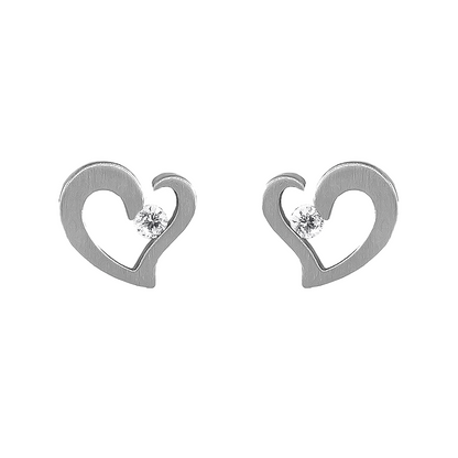 ER091W B.Tiff Heart Earrings
