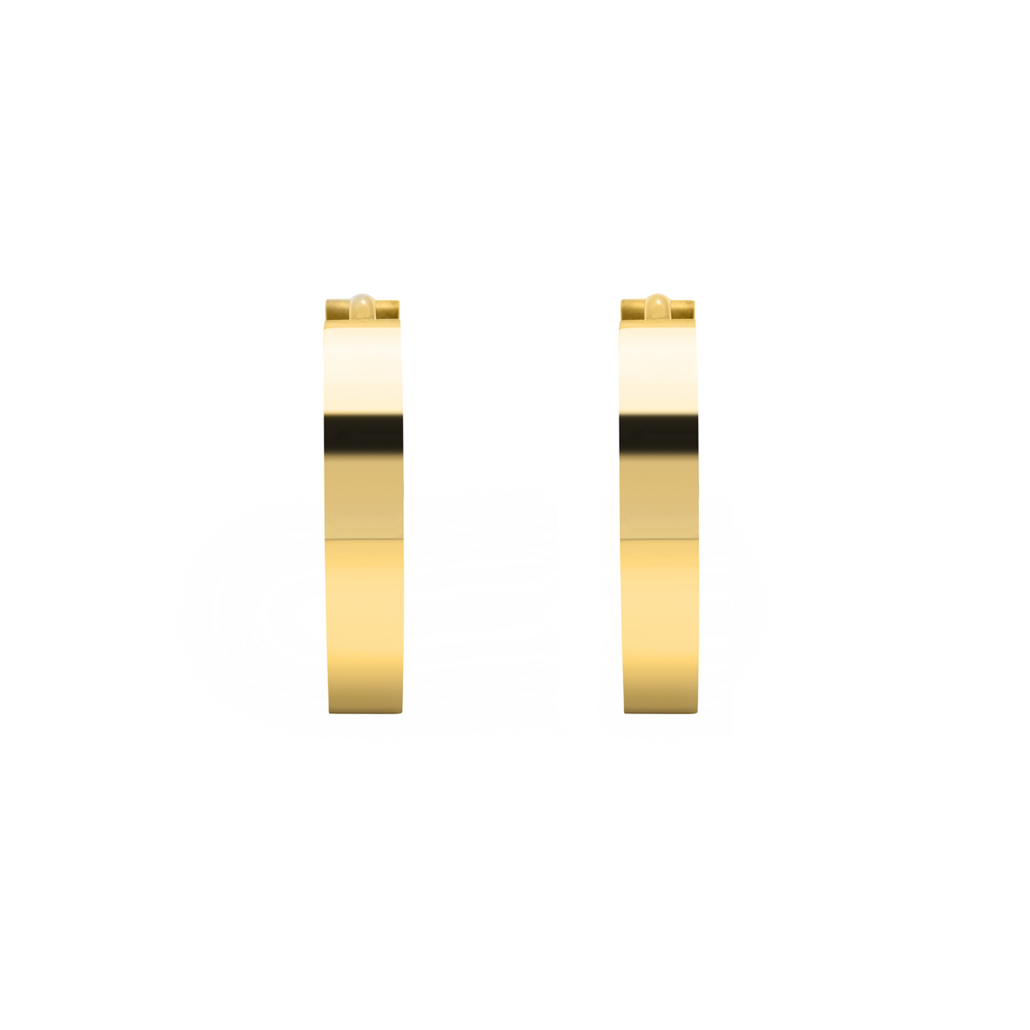 ER300G B.Tiff Gold Hoop Earrings