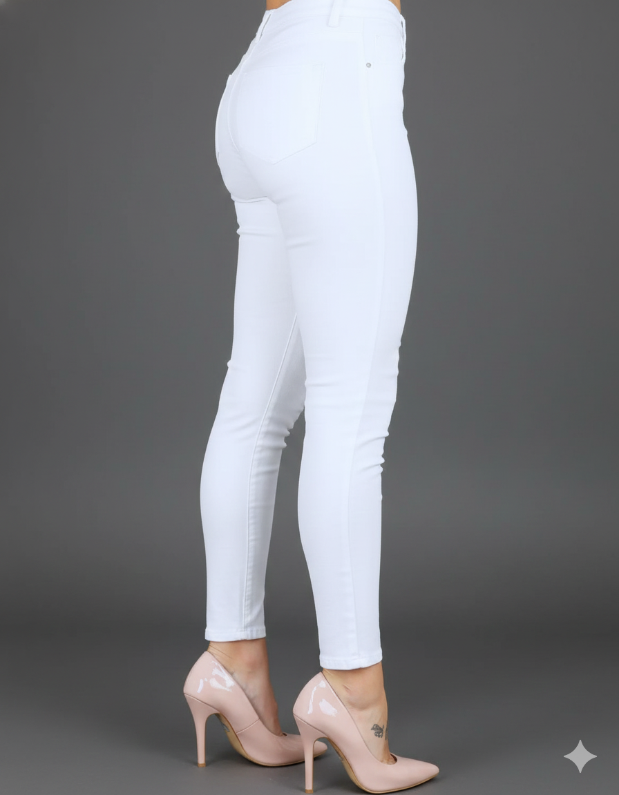 High Waist Denim Jeans