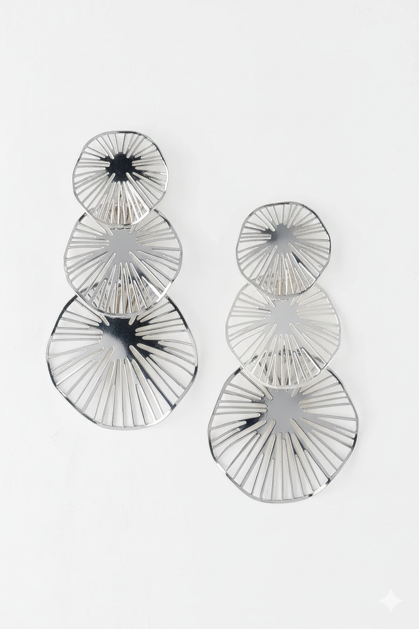 Triple Lemon Drop Earrings