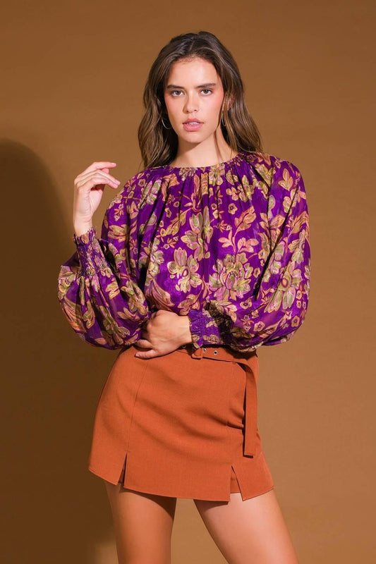 New river woven top