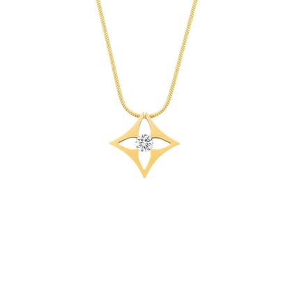 PT138G B.Tiff Gold Floro Pendant