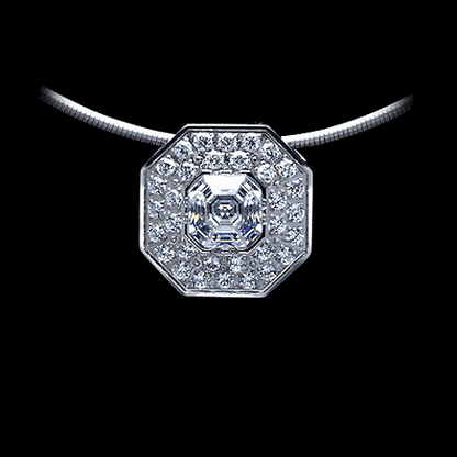 PT228W B.Tiff Hexagon Pendant