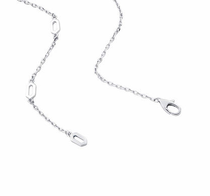PT307W B.Tiff  Pavé Viper Pendant Necklace