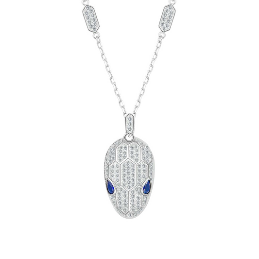 PT307W B.Tiff  Pavé Viper Pendant Necklace