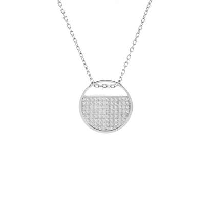 PT500W B.Tiff Pavé Lune Pendant