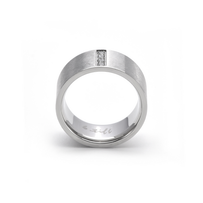 RG223W B.Tiff 4-Stone Wide Ring [Wide Band]