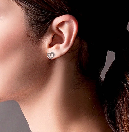ER091W B.Tiff Heart Earrings