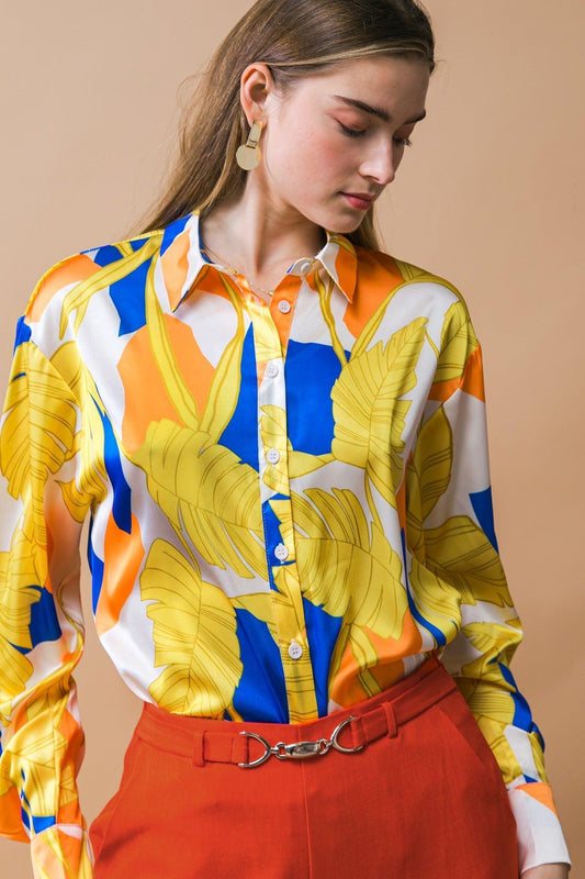 Listen to her woven top