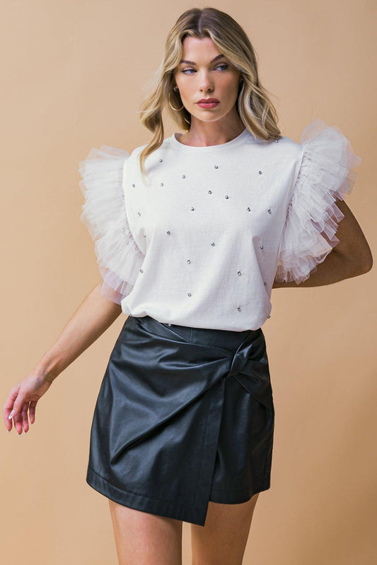 Iconic beauty knit top