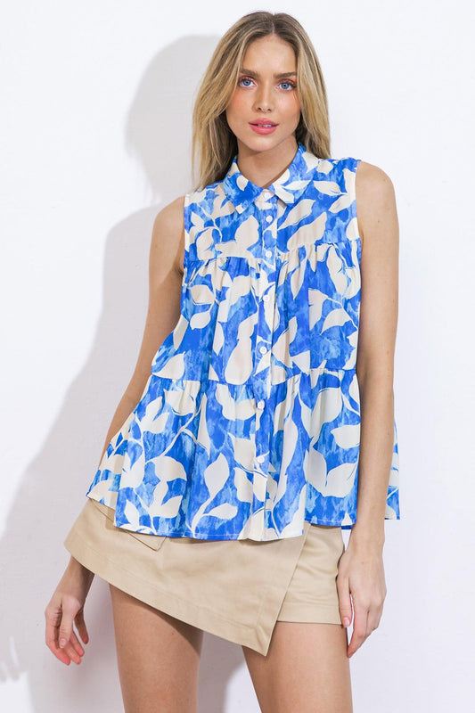 Perfectly imperfect woven top