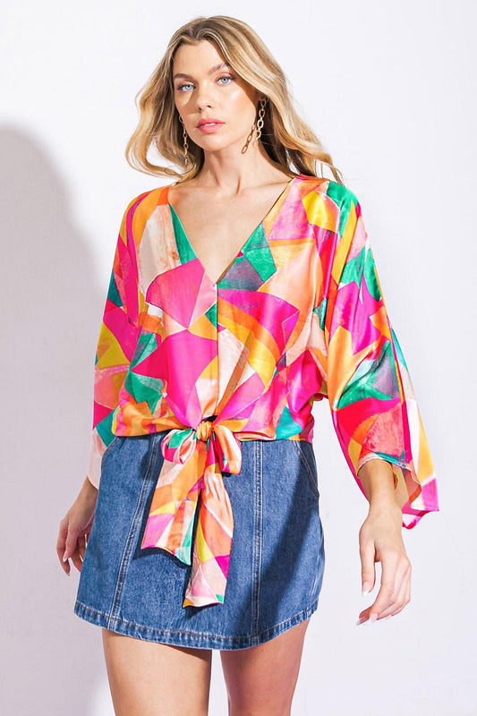 Be mine forever woven top