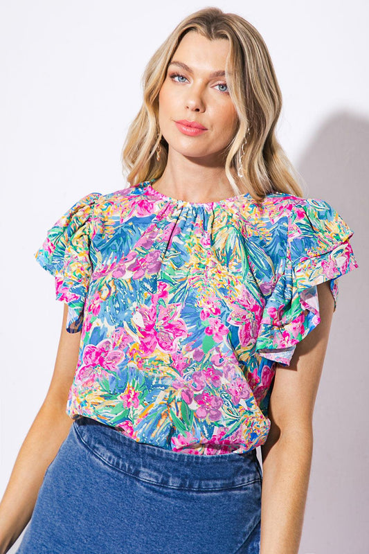 Aware of this woven top
