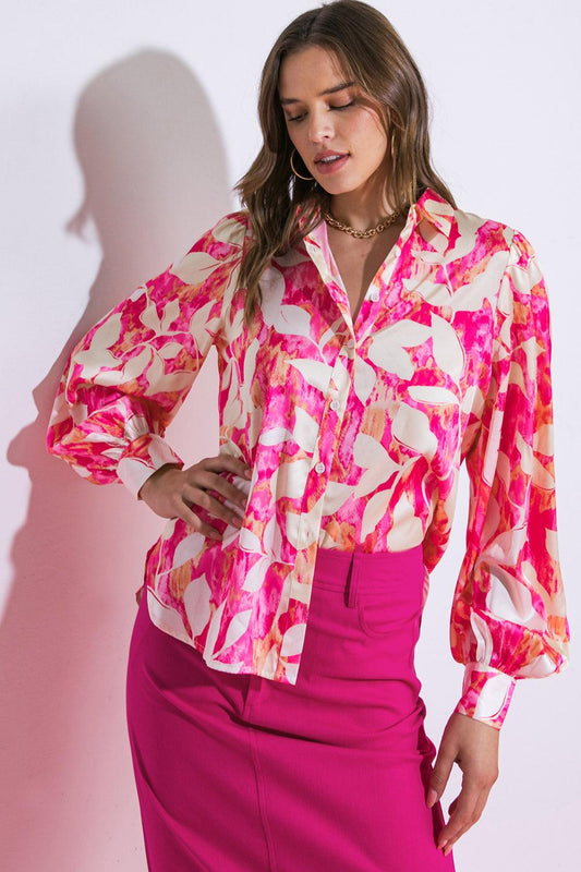 Coming to my senses woven top